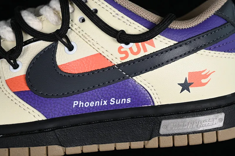 All categories Nk SB Dunk Series Nk SB Dunk Low Low-top sneakers Nk Dunk Low Panda Prank Retro Street Son of the Sun Suns Purple Orange SB strap low-top casual sneakers DJ6188-200